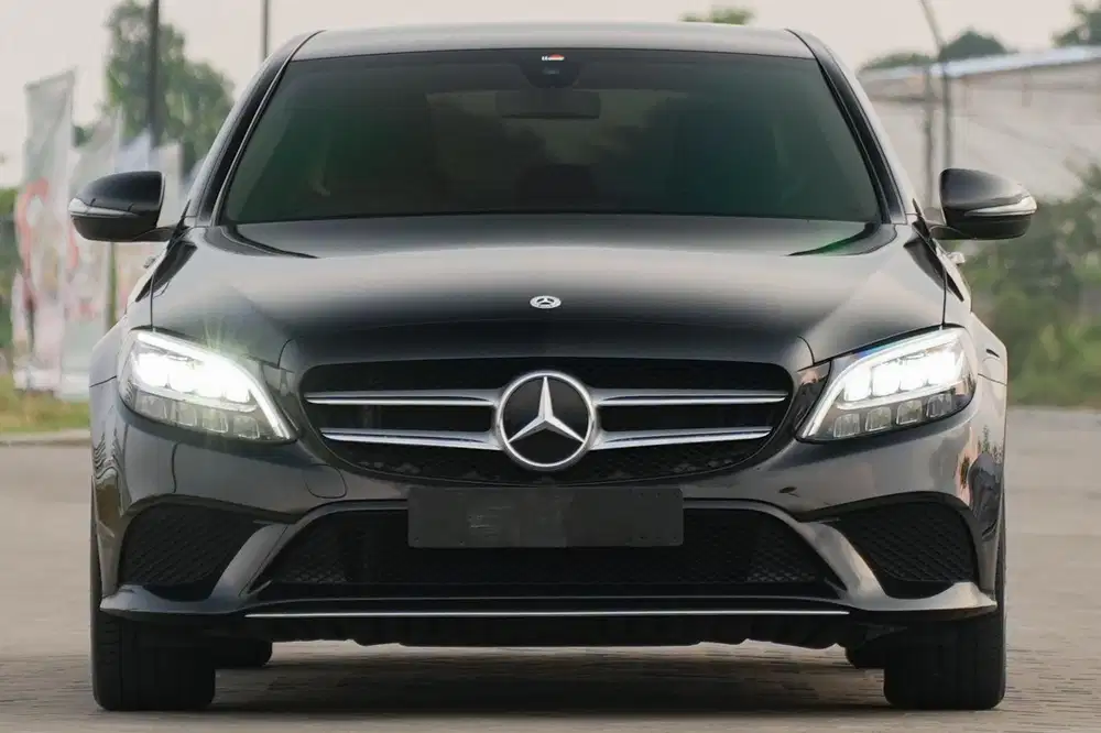 Odo 7K! Mercedes Benz C180 Facelift 2019 Black Warranty c200 320i a200