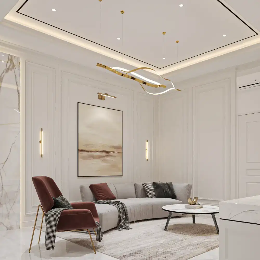 JASA DESAIN INTERIOR 3D + GAMBAR KERJA LENGKAP