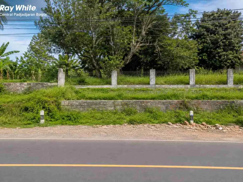 Tanah Komersial Jalan Raya Suka Bumi Pinggir Jalan Provinsi Luas 16.240 M² SHM