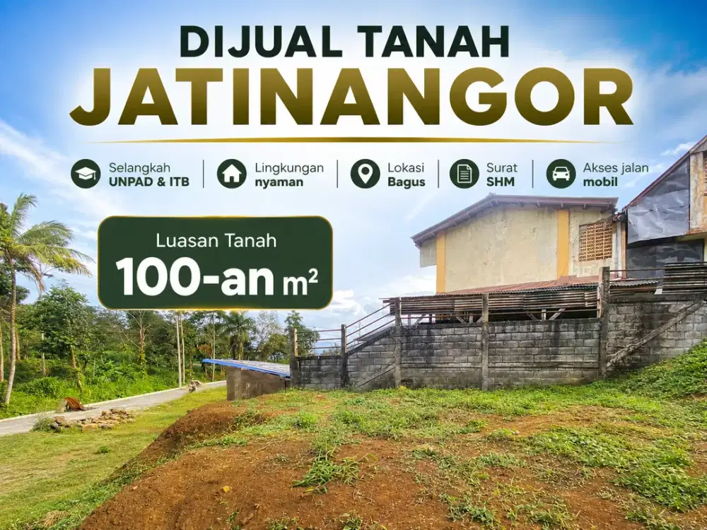 Tanah di Sumedang Jatinangor Daerah Hegarmanah 500 Jt-an
