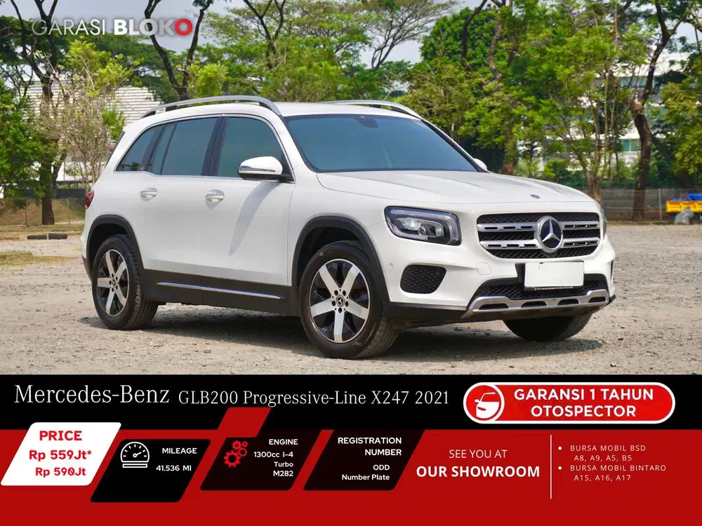 Mercedes Benz GLB200 X247 Progressive Line 2021