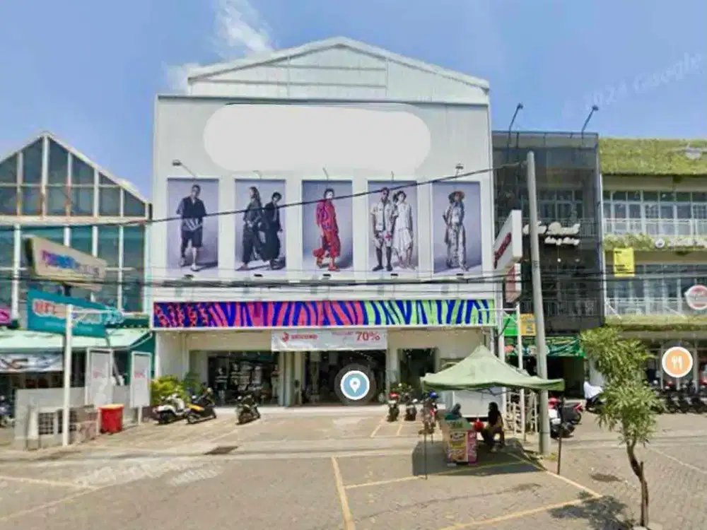 raya merr ir Soekarno sewa gedung ex butik strategis nol jalan raya komersil area surabaya timur