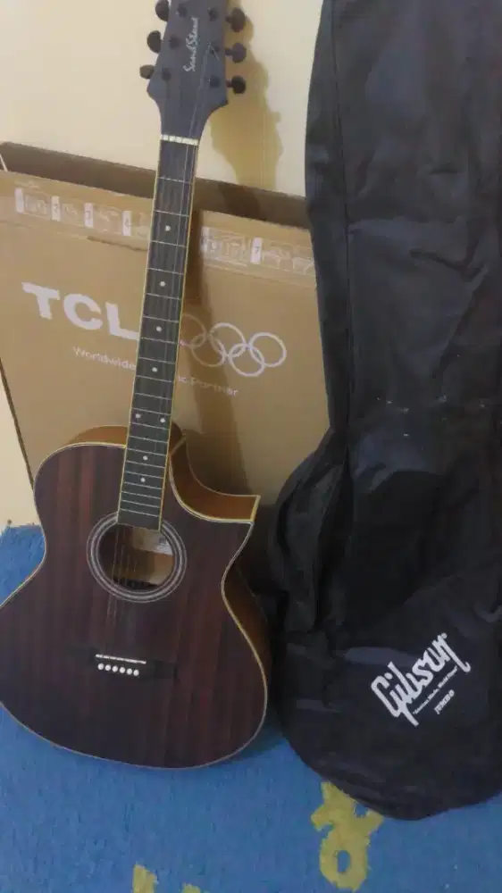 Gitar akustik elektrik SandStone