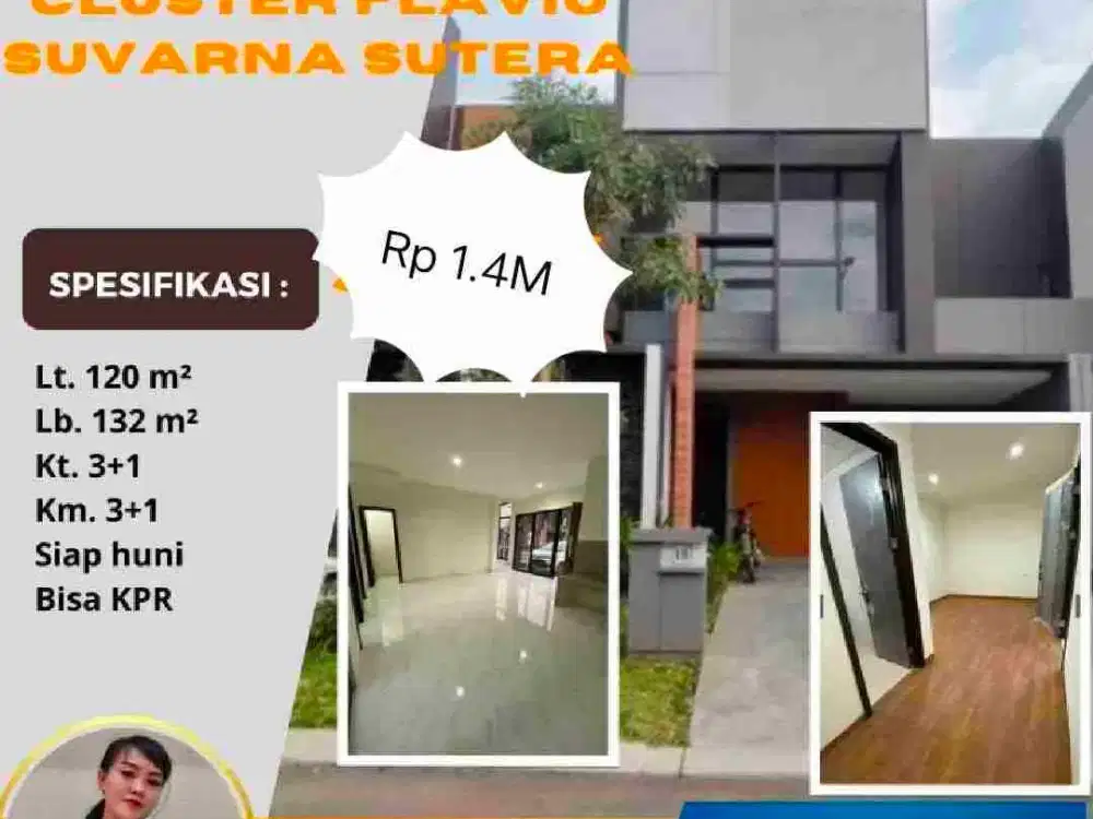 Murah Banget Flavio Lt. 120 Suvarna Lavon Cikupa Tangerang