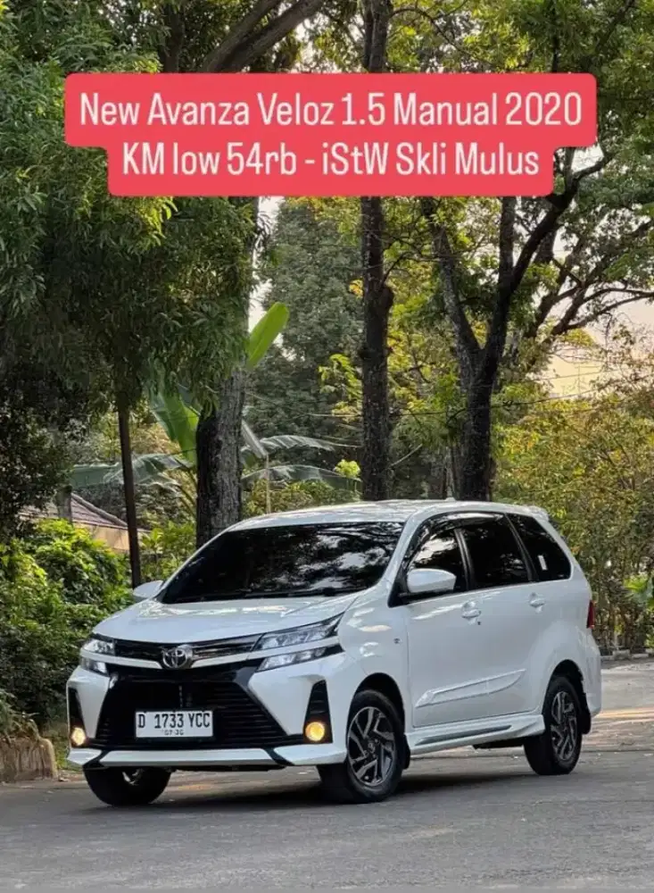 New Avanza Veloz 1.5 Manual 2020 ANTiiKk
- KM low 54rb