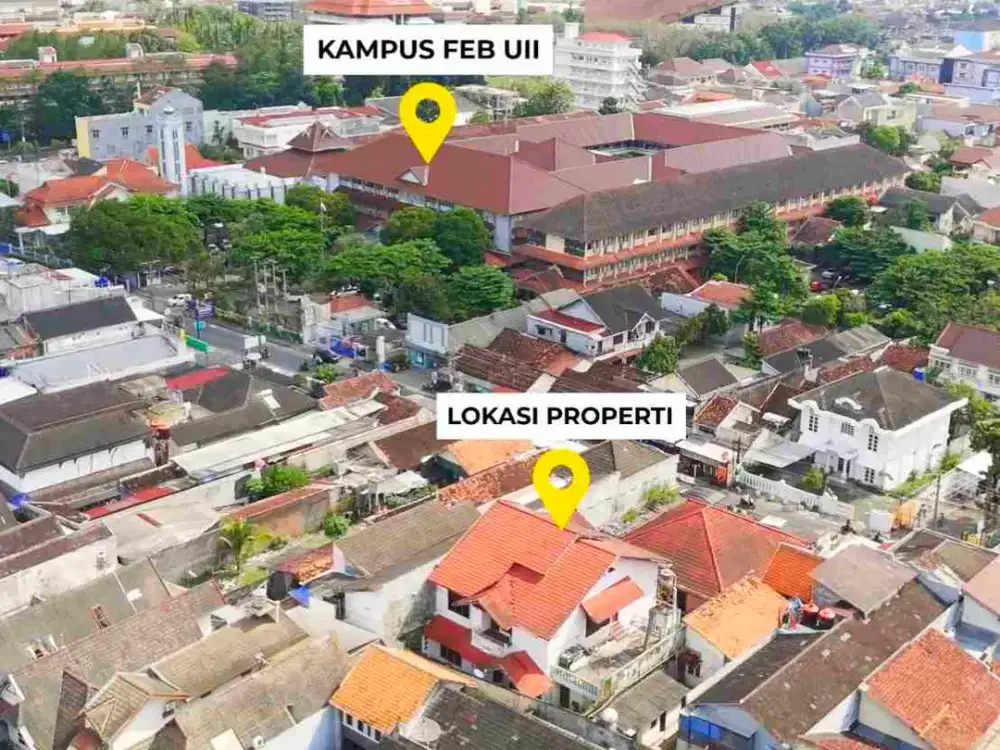 Tanah Bonus Bangunan Lokasi Strategis Dekat Kampus FEB UII