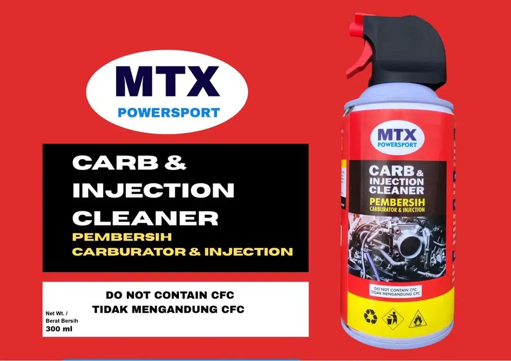 Cleaner carburator and injection spray