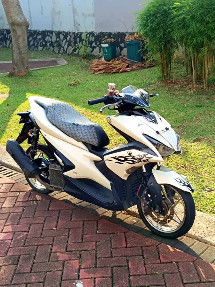 AEROX OLD ABS KEYLESS MODIF LOOKS SS LENGKAP JUAL MURAH