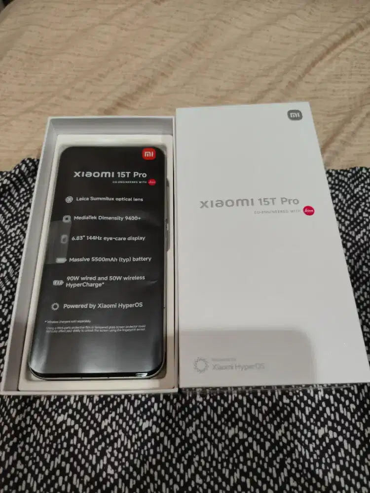 Jual Xiaomi 15T Pro 12GB / 1TB Warna Gray Masih Garansi Resmi