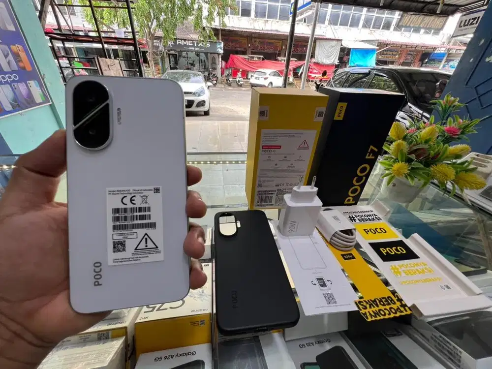 POCO F7 5G 12+12/512GB LIKE NEW GARANSI RESMI INDONESIA APRIL2027