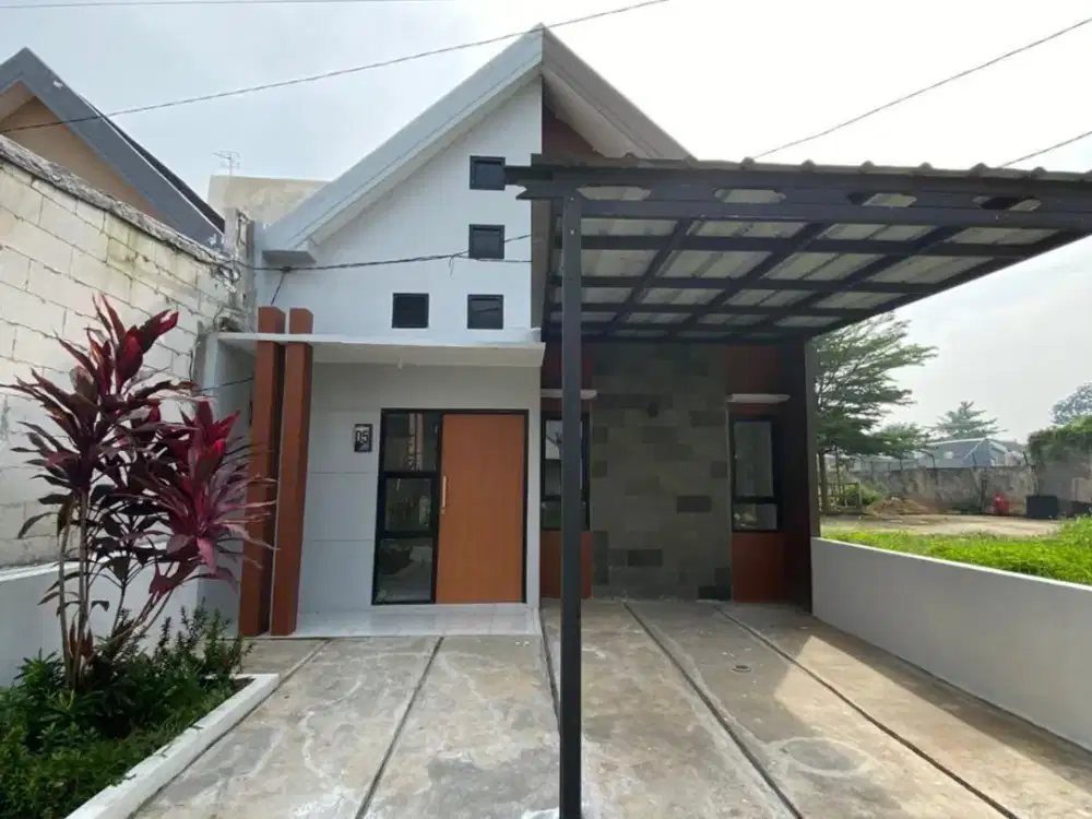 Rumah Mym Setu Taman Rahayu Dekat Tol, Murah Mewah, 2/1 LANTAI Baru New di Bekasi Dijual