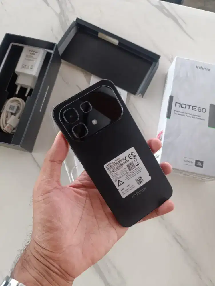 Infinix Note 60 5G 8+8/256 Fullset Superr sebulan pemakaian