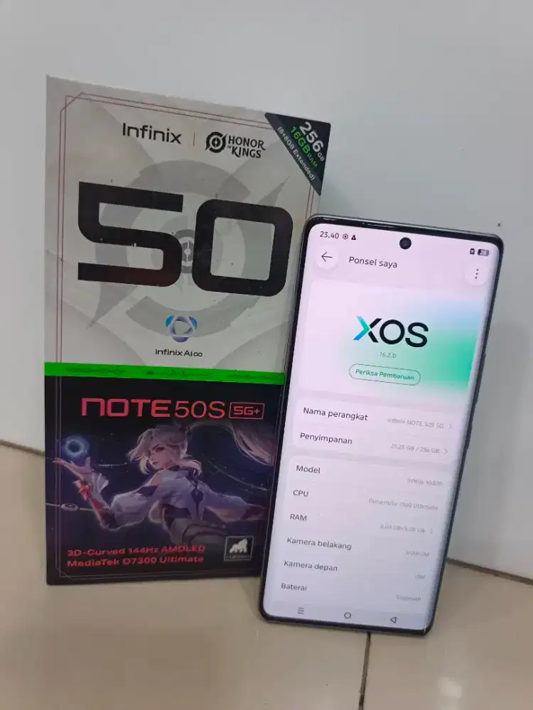 Infinix Note 50S 5G Ram 8/256GB