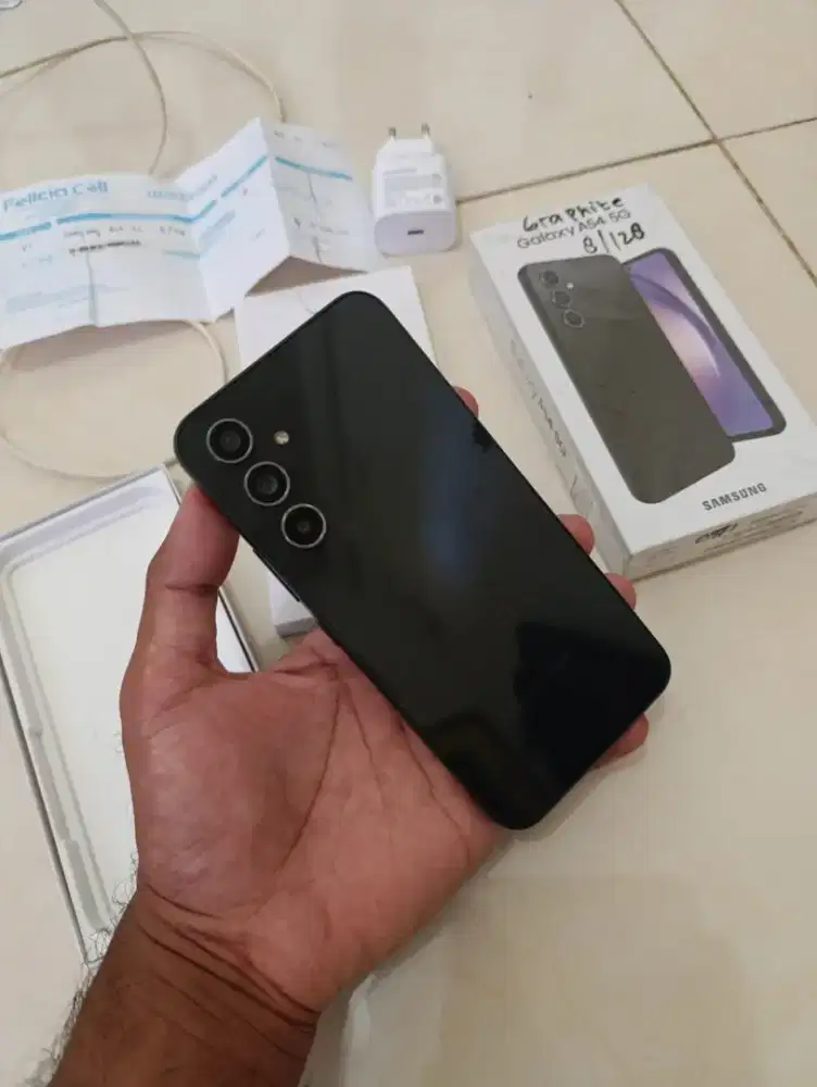 Samsung A54 5G 8/128 Lengkap Orii..Tt ajukan