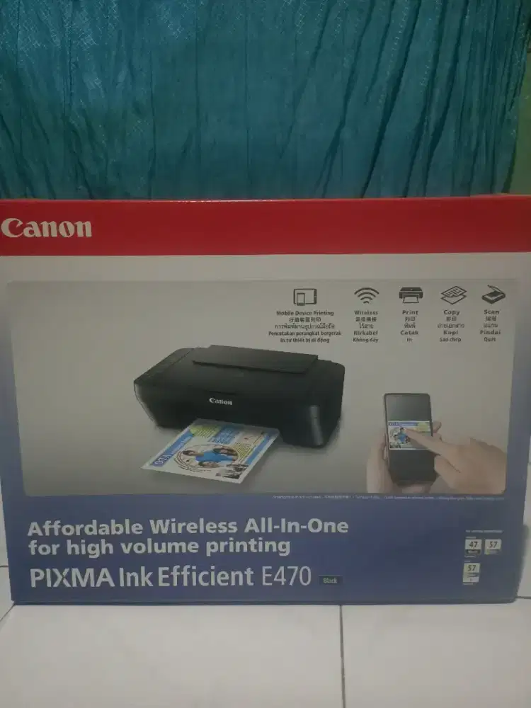 Printer Canon Pixma E470
