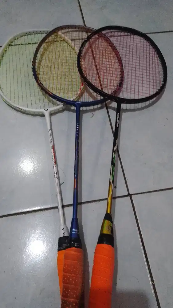 Jual 2nd ori rkt Victor Thruster HMPLex ; Li-Ning WS 72 & RS UltraLigh