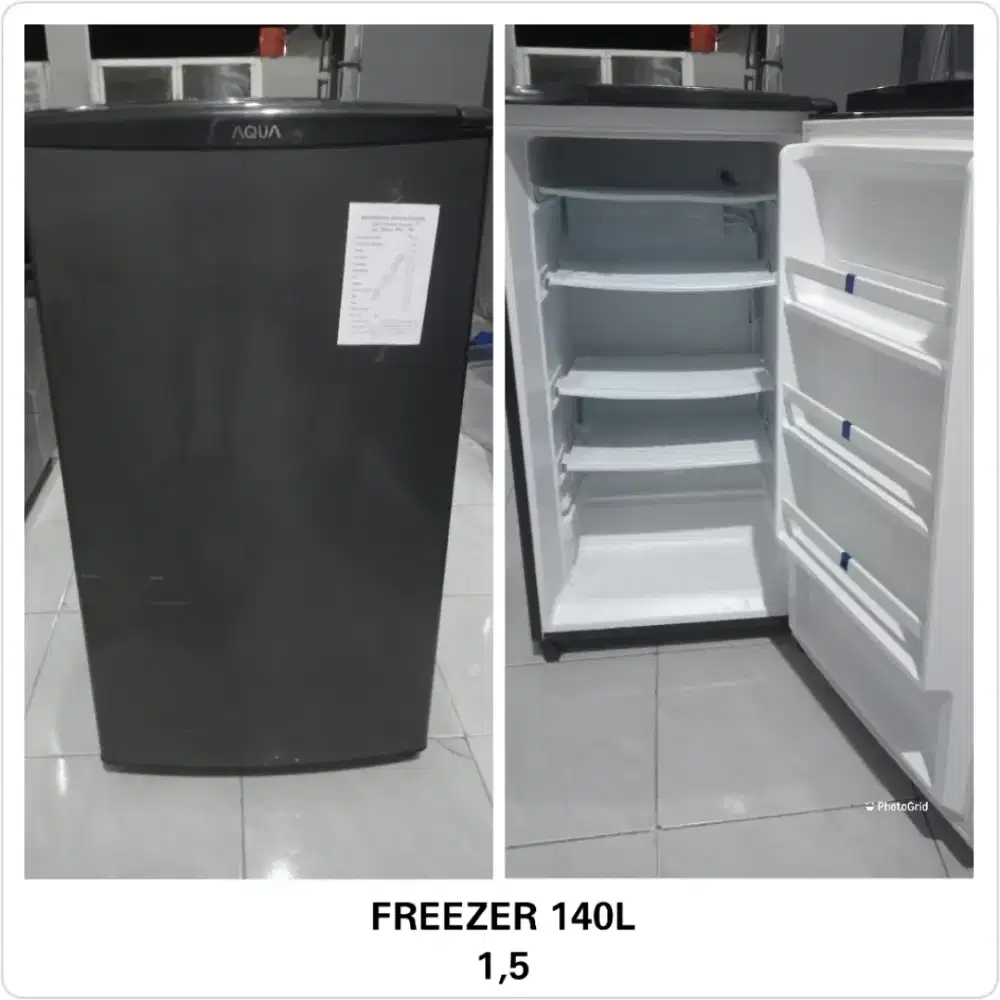 Freezer Asi / es batu Aqu 150L