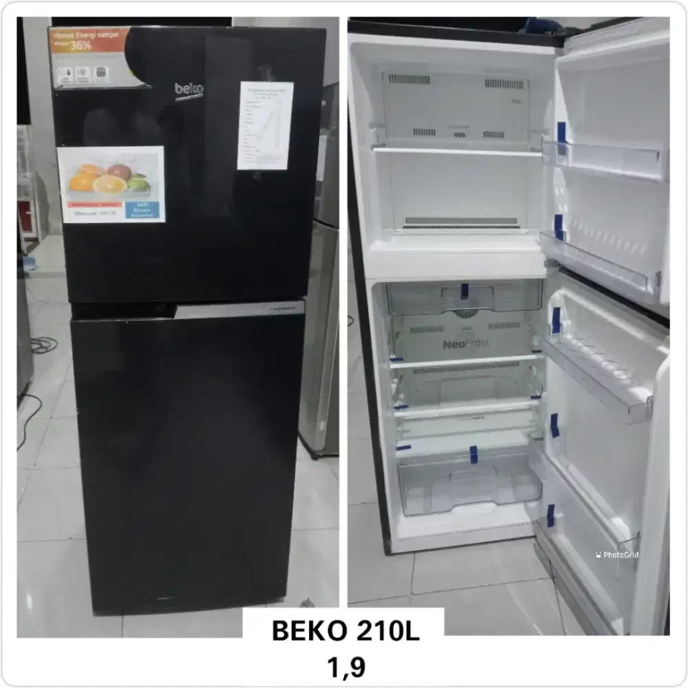 Kulkas 2 pintu Beko 200L