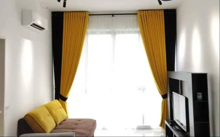 Jual gorden jendela model terbaru gorden pintu blackout gorden kantor