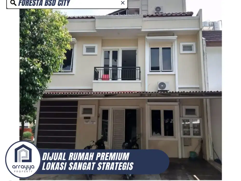 DIJUAL RUMAH KOST 10 KAMAR SIAP HUNI DI FORESTA BSD CITY (ENB412)