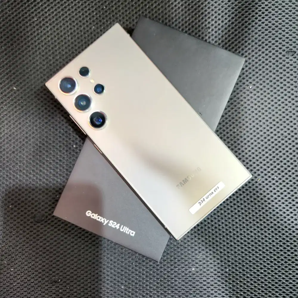 Samsung S24 Ultra 512GB, Fullset ori SEIN, Free Adapter