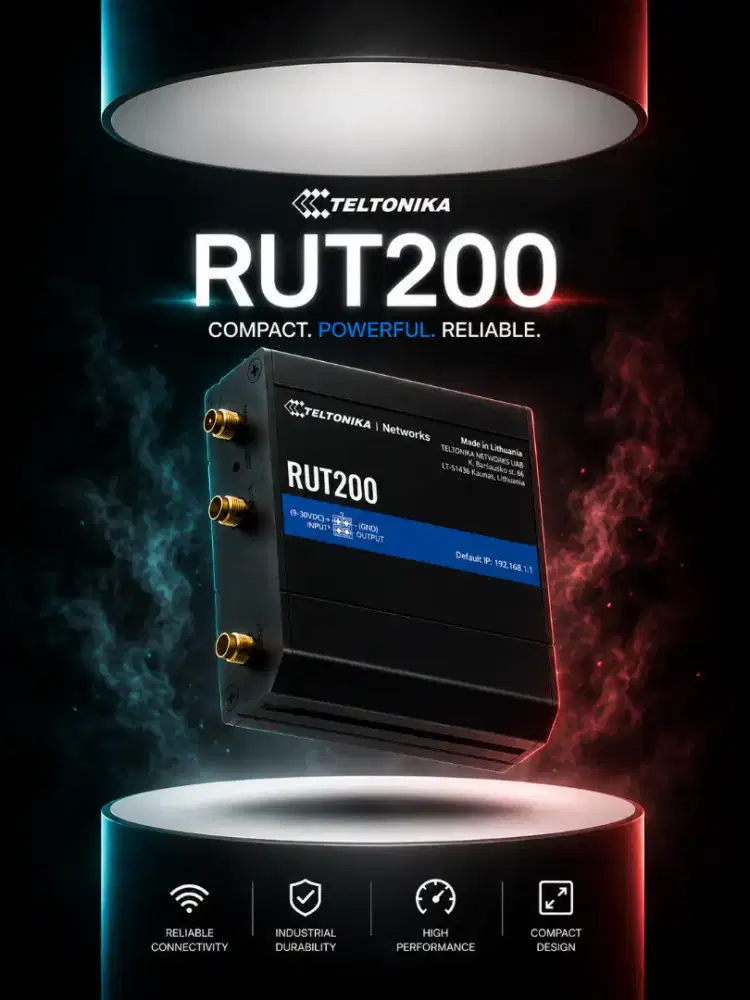 TELTONIKA RUT200 4G LTE INDUSTRIAL CELLULAR