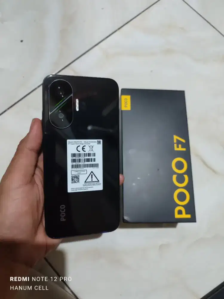 Poco F7 5G 12/512 fullset ORI mulus like new