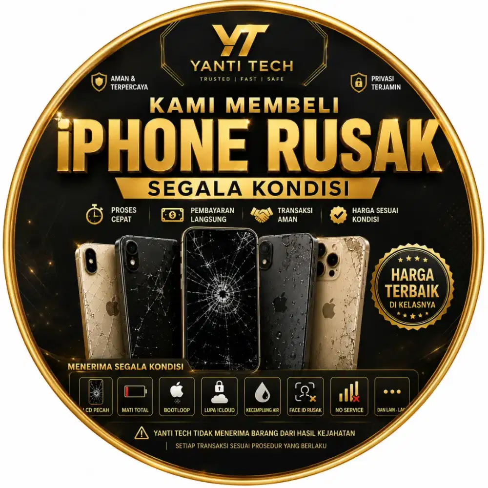 Dibeli iPhone rusak segala kondisi