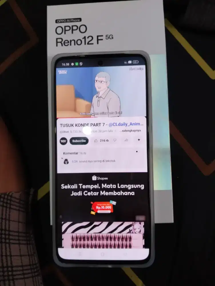 Jual aja Oppo Reno 12f 5g ram 12