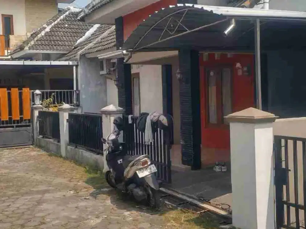 dijual rumah 1 lantai dalam cluster area wirokraman