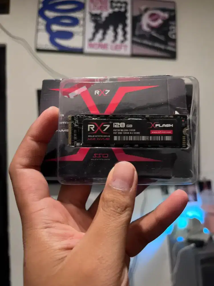 NVME RX7 128GB SECON LIKE NEW