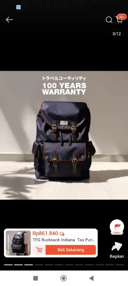 Tas Punggung Ransel Tas Traveling