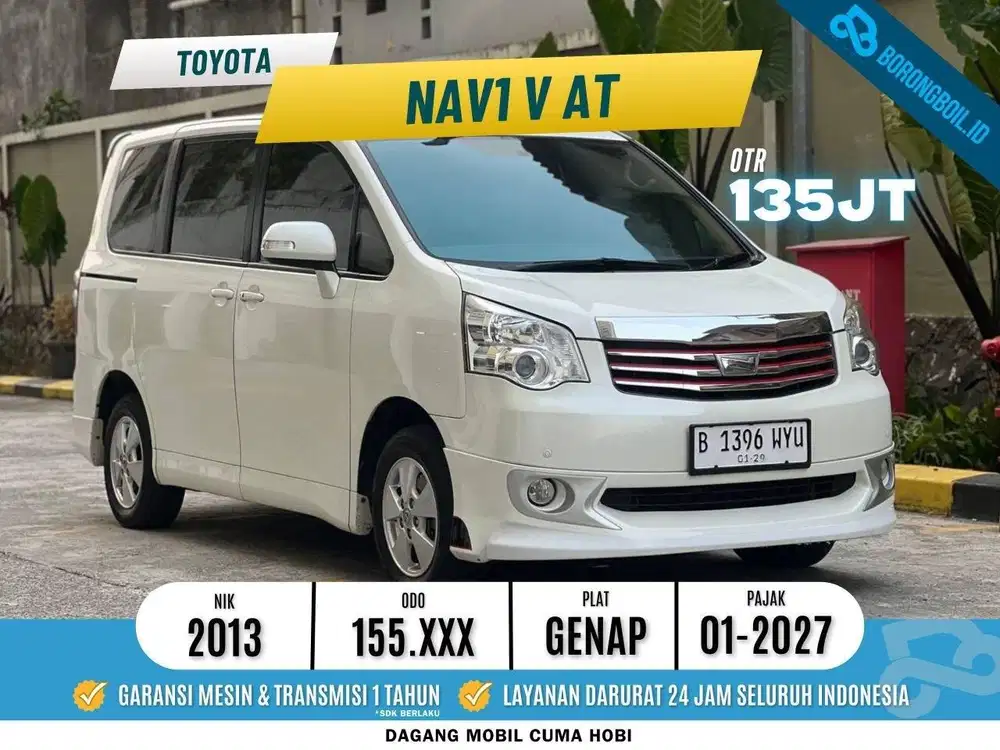 [TERMURAH]Toyota Nav1 V AT 2013 | Luxio | Freed | Serena |Evalia |Voxy