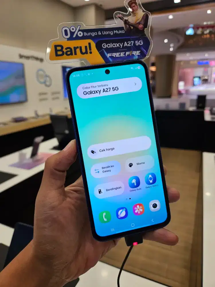 Samsung Galaxy A27 5G Diskon 600K & Bonus Galaxy Buds Core