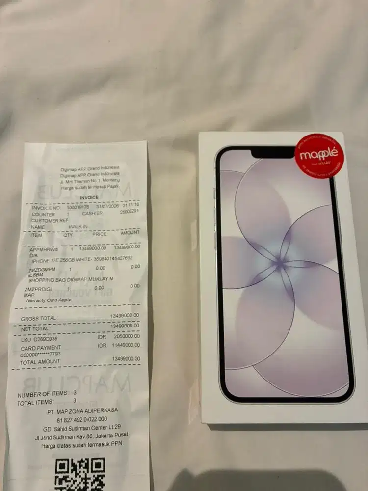 Iphone 17e 256gb iBox Cari kembalian