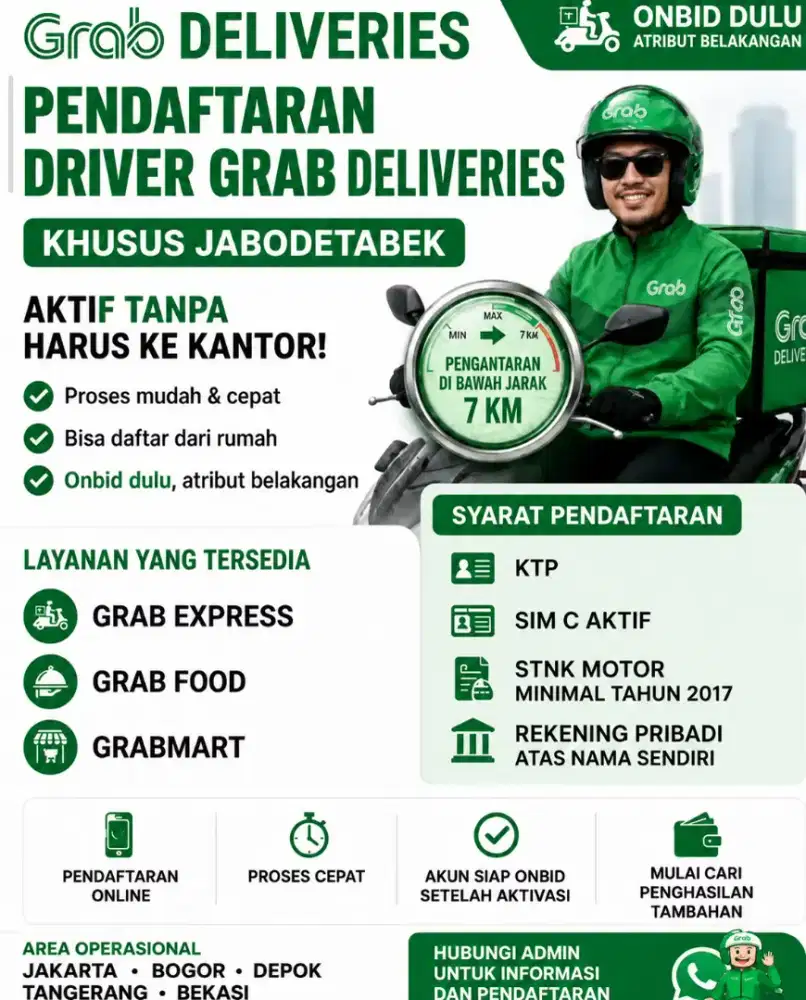 PEMBUKAAN GRAB DELIVERY