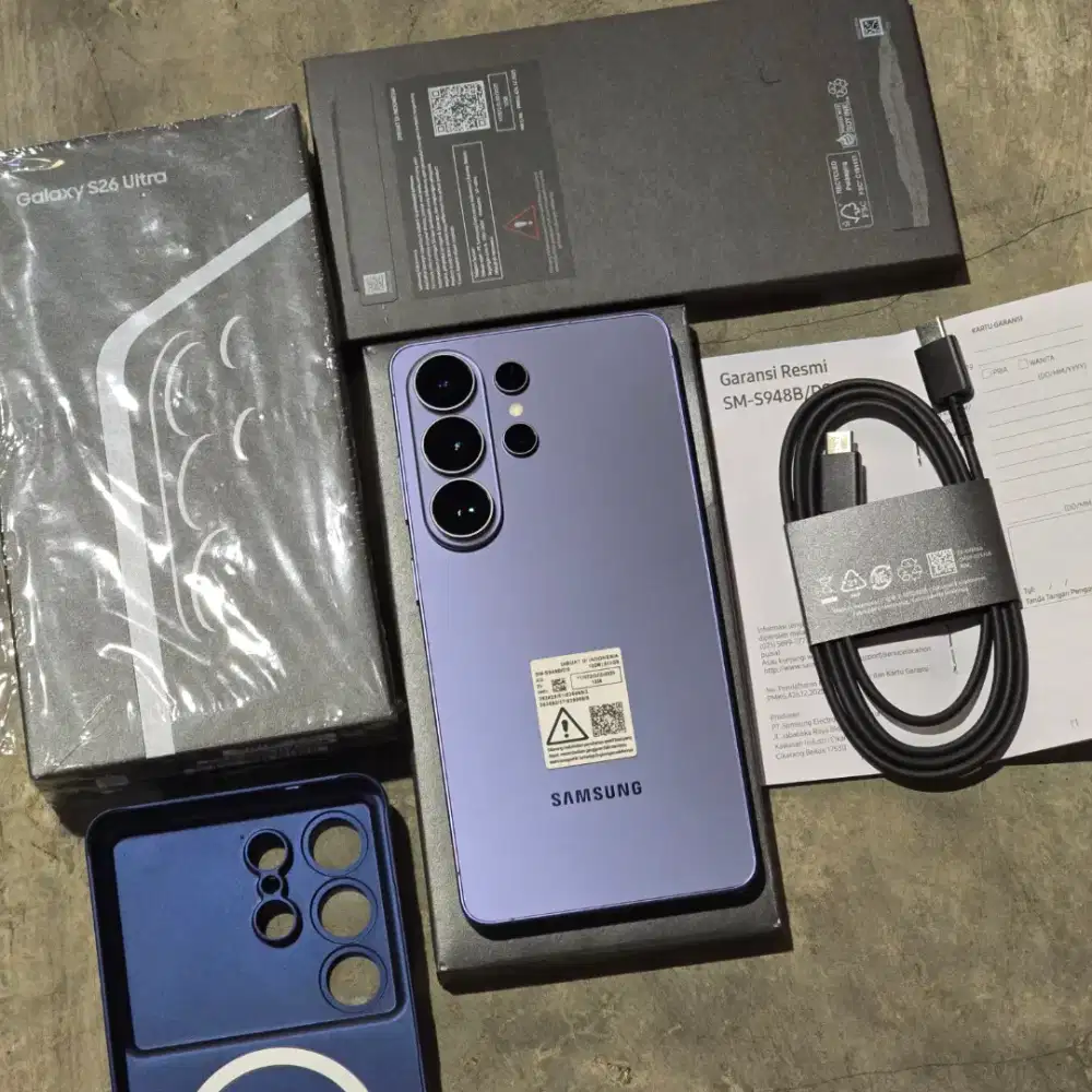 Samsung S26 Ultra 12/512GB Violet Resmi SEIN