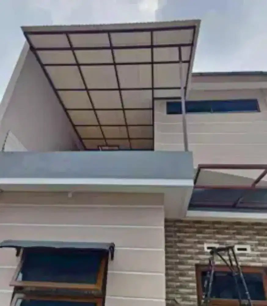 Kanopi atap upvc alderon singgle layer