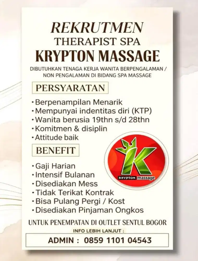 Info Loker Wanita