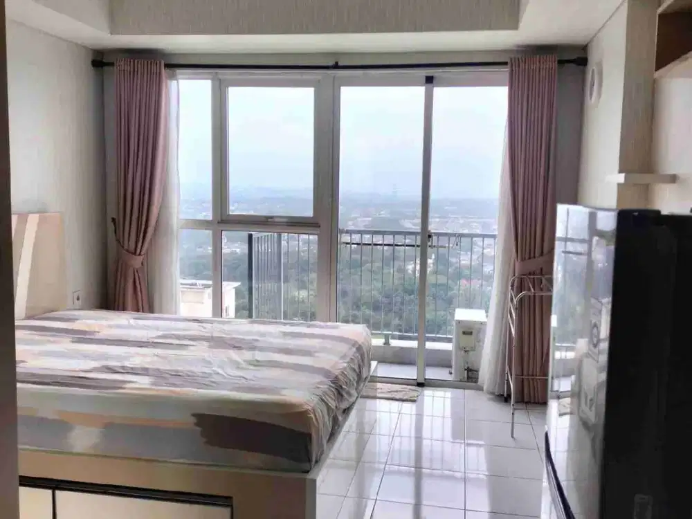 JUAL CEPAT Apartment Casa De Parco BSD Tower Orchidea Studio Siap Huni Full Furnished 425 Jt