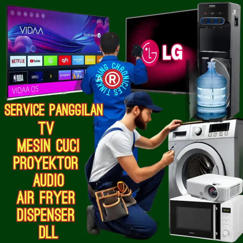 Service TV Mesin Cuci Panggilan