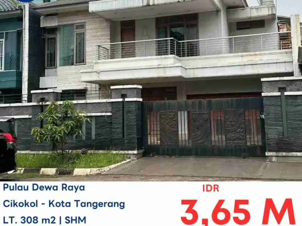 LELANG RUMAH TINGGAL DI MODERLAND TANGERANG