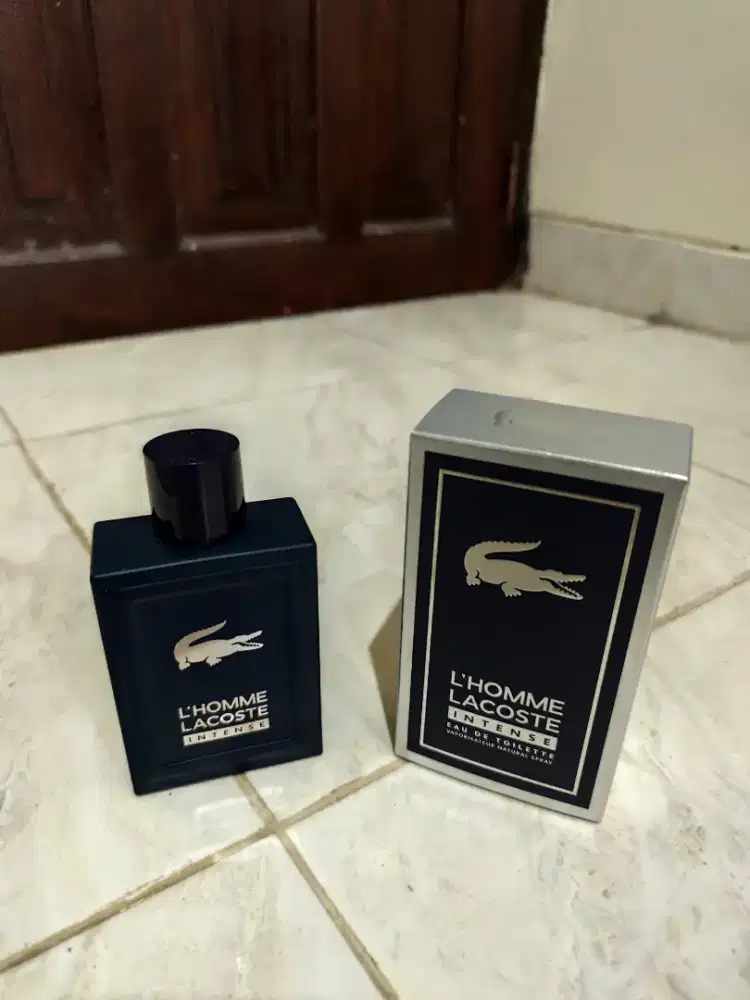 Parfum Ori Preloved Lacoste L'Homme Intense 100ml (Cairan sisa 98%)