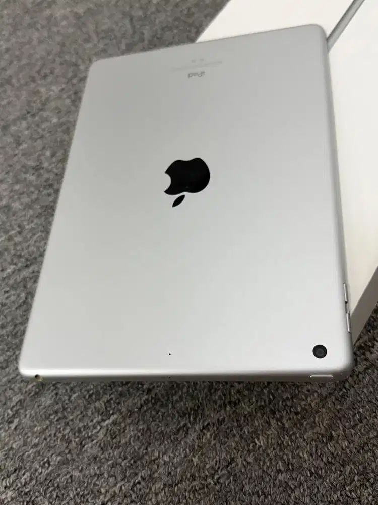 Ipad 6 WiFi Silver ios 17 Jual Murah Semua Normal Lengkap Mulus