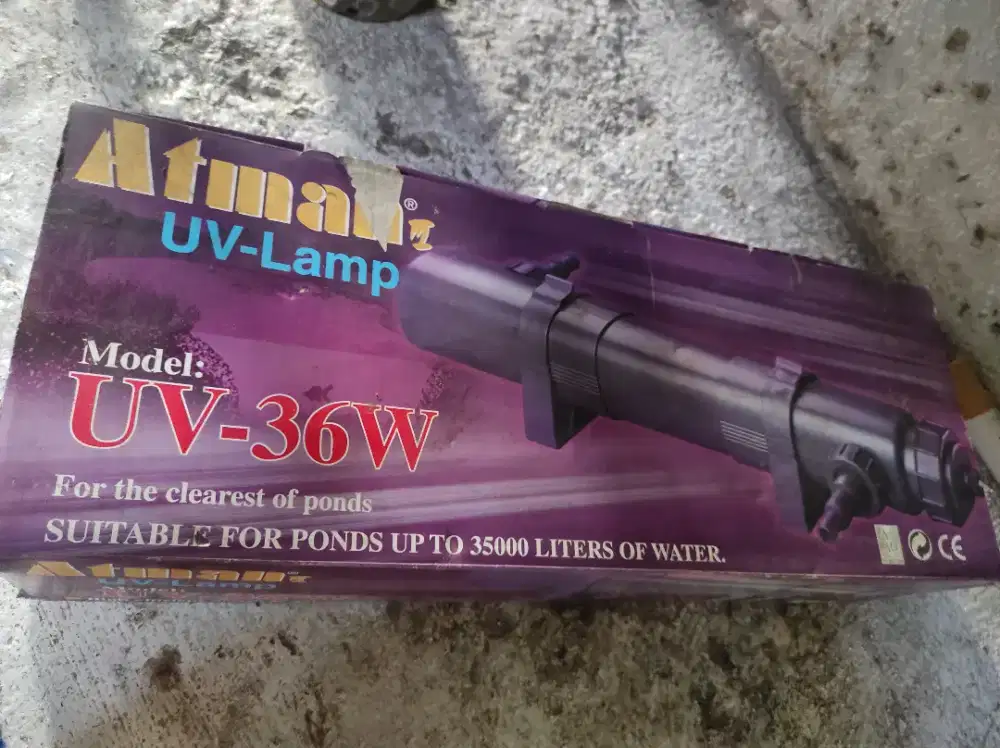 Lampu ulLampu UV sterilizer merk Atman, model UV-36W