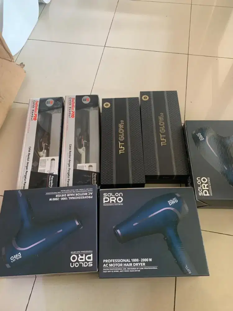 Perlengkapan salon.. Di jual satuan