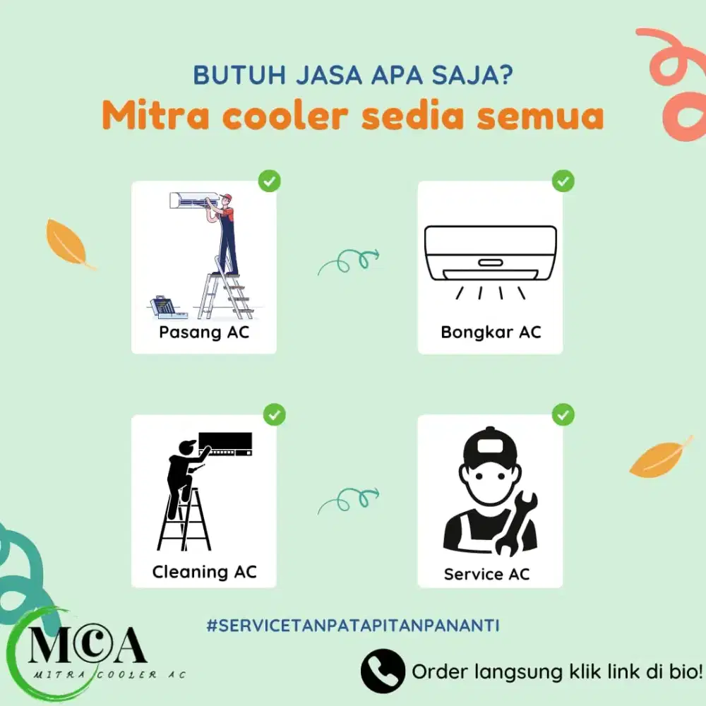 Cleaning AC - relokasi AC - dll