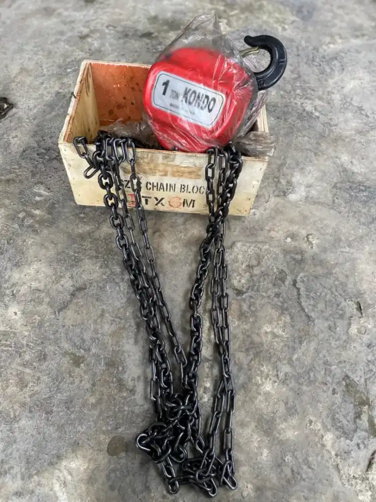 CHAINBLOCK 1 TON KONDO KATROL KONDO 1 TON
