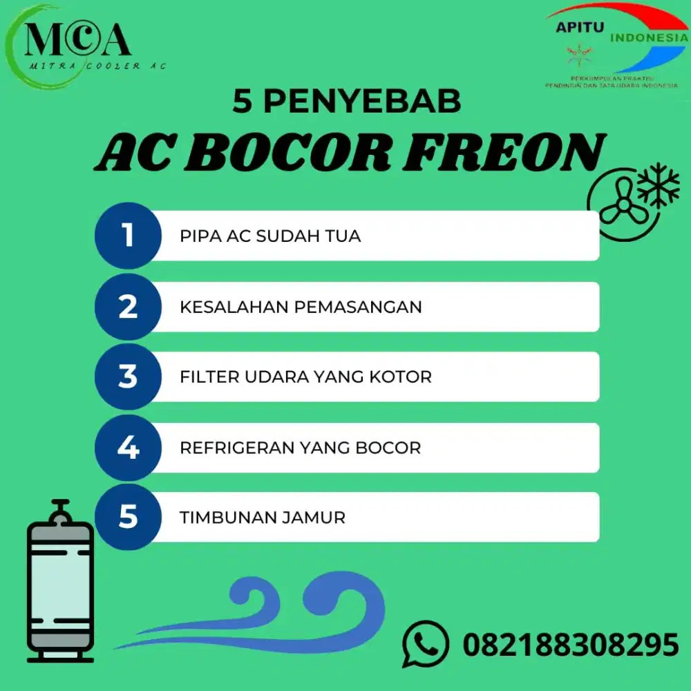 Jangan tunggu AC anda parah. Yuk hubungi kami segera