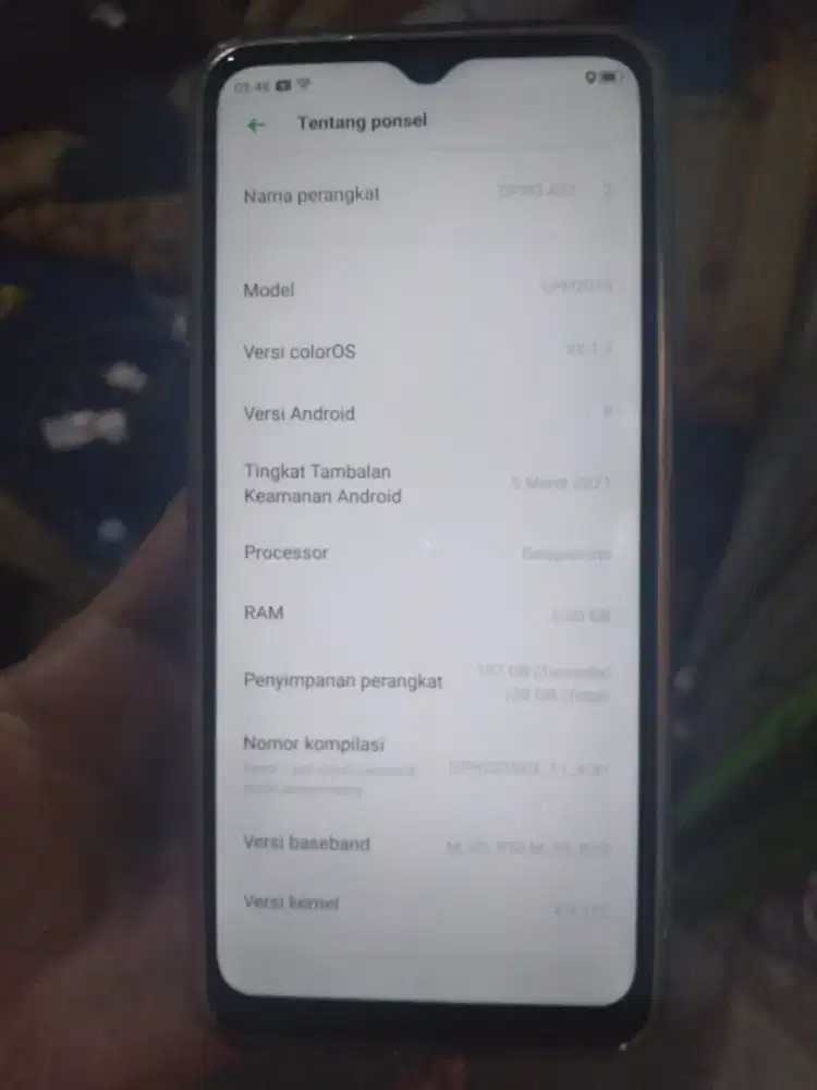 Hp oppo a31 ram 6/128